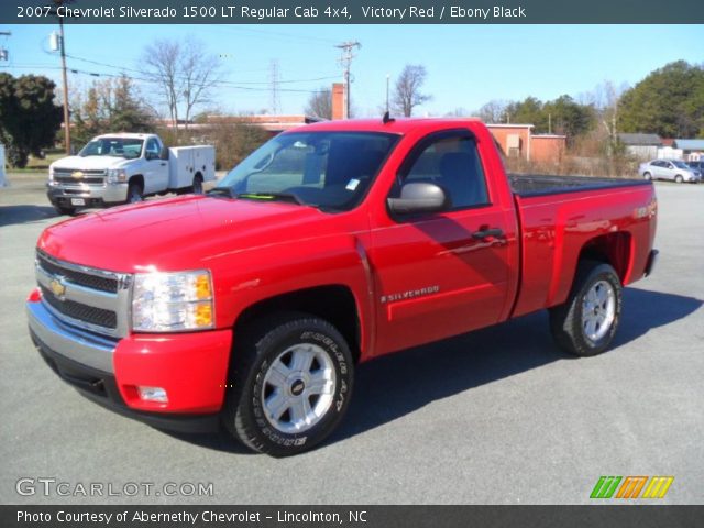 2007 Chevrolet Silverado 1500 LT Regular Cab 4x4 in Victory Red