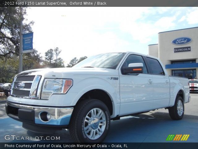 2012 Ford F150 Lariat SuperCrew in Oxford White