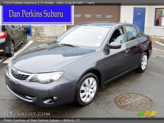 2009 Subaru Impreza 2.5i Sedan in Dark Gray Metallic