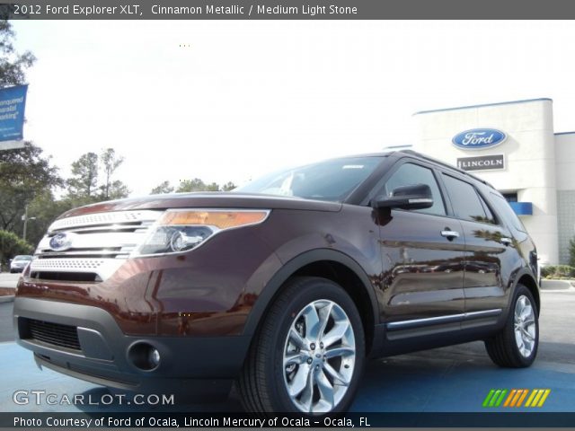 2012 Ford Explorer XLT in Cinnamon Metallic