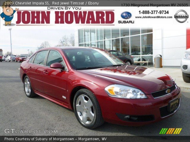 2009 Chevrolet Impala SS in Red Jewel Tintcoat