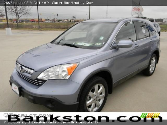 2007 Honda CR-V EX-L 4WD in Glacier Blue Metallic