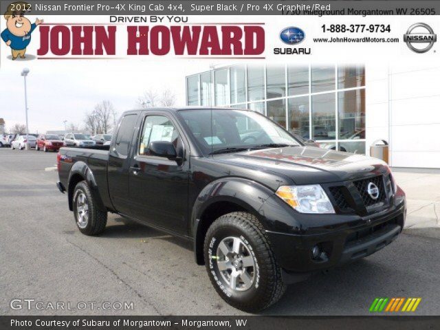 2012 Nissan Frontier Pro-4X King Cab 4x4 in Super Black
