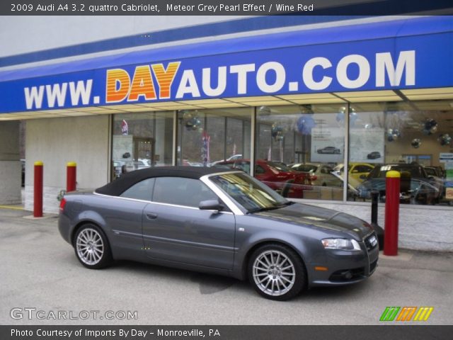 2009 Audi A4 3.2 quattro Cabriolet in Meteor Grey Pearl Effect