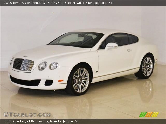 2010 Bentley Continental GT Series 51 in Glacier White