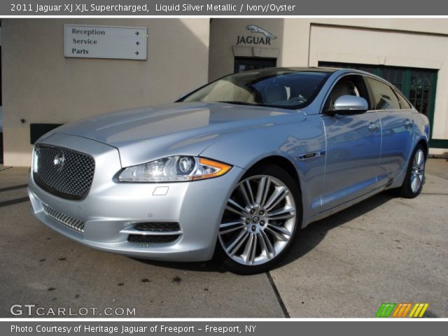 2011 Jaguar XJ XJL Supercharged in Liquid Silver Metallic