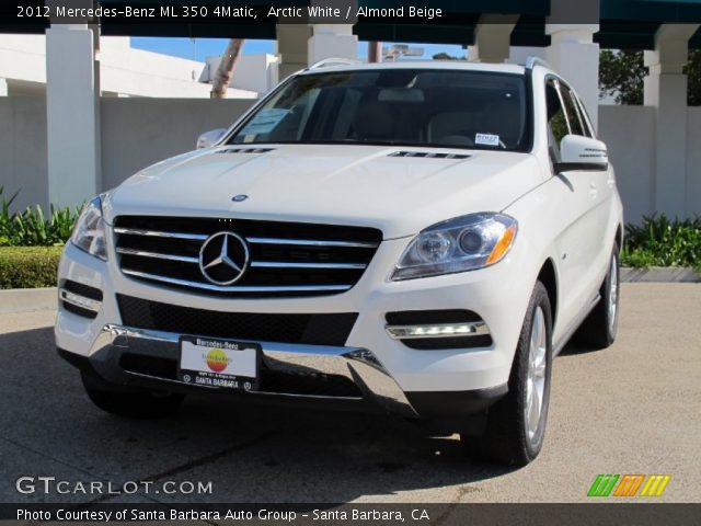 2012 Mercedes-Benz ML 350 4Matic in Arctic White