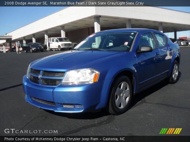 2008 Dodge Avenger SE in Marathon Blue Pearl