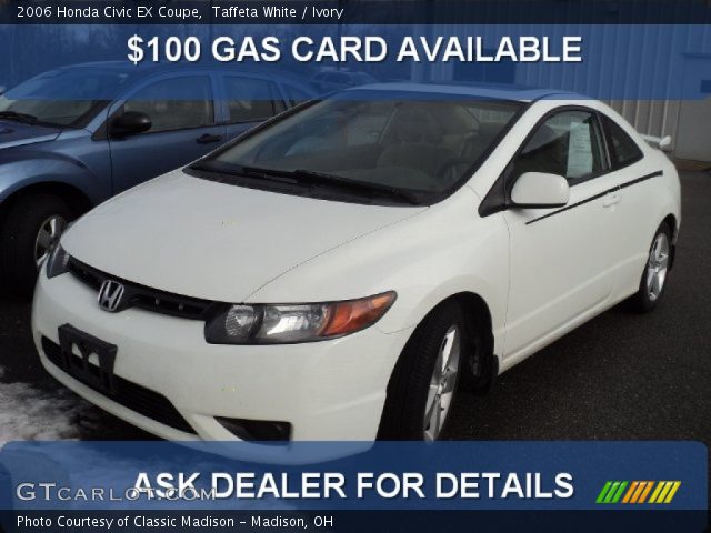 2006 Honda Civic EX Coupe in Taffeta White