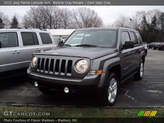 2012 Jeep Patriot Latitude 4x4 in Mineral Gray Metallic