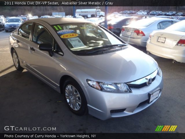 2011 Honda Civic DX-VP Sedan in Alabaster Silver Metallic