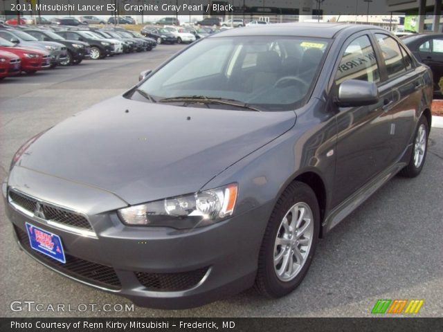 2011 Mitsubishi Lancer ES in Graphite Gray Pearl