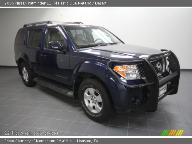 2006 Nissan Pathfinder LE in Majestic Blue Metallic