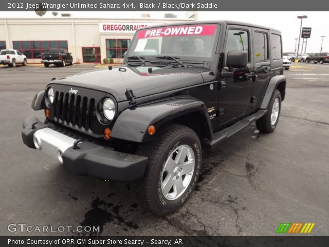 2012 Jeep Wrangler Unlimited Sahara 4x4 in Black