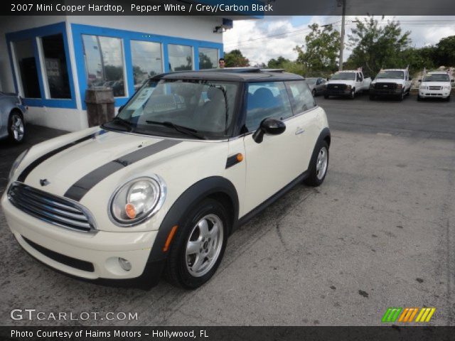 2007 Mini Cooper Hardtop in Pepper White