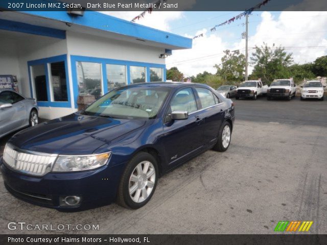 2007 Lincoln MKZ Sedan in Dark Blue Pearl Metallic