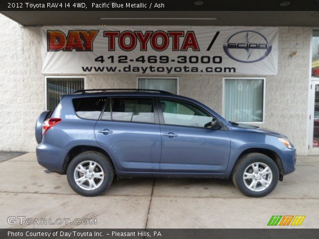 2012 Toyota RAV4 I4 4WD in Pacific Blue Metallic