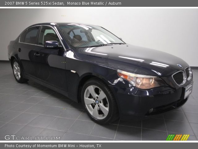 2007 BMW 5 Series 525xi Sedan in Monaco Blue Metallic