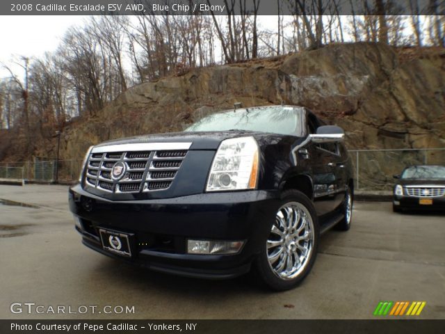2008 Cadillac Escalade ESV AWD in Blue Chip