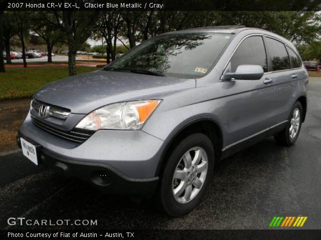 2007 Honda CR-V EX-L in Glacier Blue Metallic