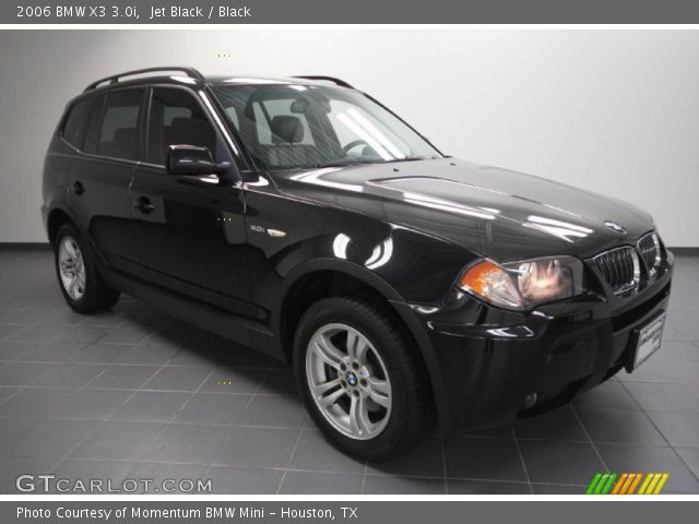 2006 BMW X3 3.0i in Jet Black