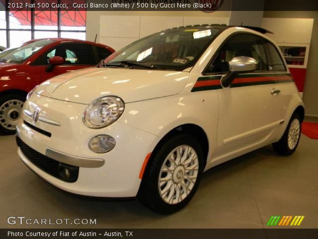 2012 Fiat 500 Gucci in Gucci Bianco (White)