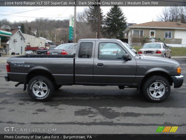 2004 Ford Ranger XLT SST SuperCab 4x4 in Dark Shadow Grey Metallic