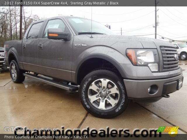 2012 Ford F150 FX4 SuperCrew 4x4 in Sterling Gray Metallic