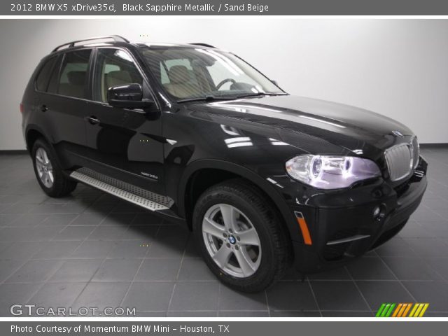 2012 BMW X5 xDrive35d in Black Sapphire Metallic