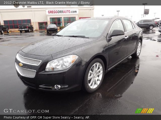 2012 Chevrolet Malibu LTZ in Black Granite Metallic