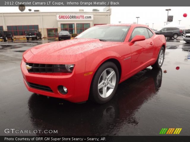 2012 Chevrolet Camaro LT Coupe in Inferno Orange Metallic