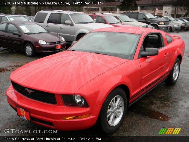 2006 Ford Mustang V6 Deluxe Coupe in Torch Red