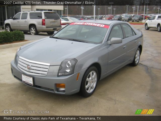 2007 Cadillac CTS Sedan in Thunder Gray Chromaflair