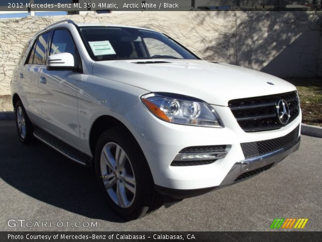 2012 Mercedes-Benz ML 350 4Matic in Arctic White