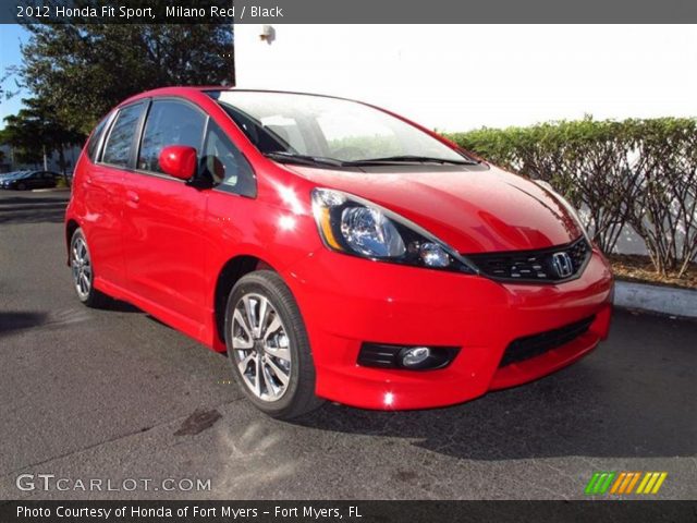 2012 Honda Fit Sport in Milano Red