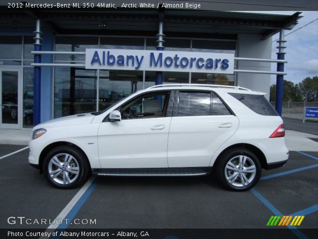 2012 Mercedes-Benz ML 350 4Matic in Arctic White