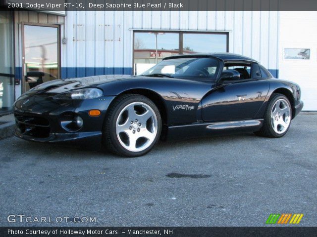 2001 Dodge Viper RT-10 in Deep Sapphire Blue Pearl