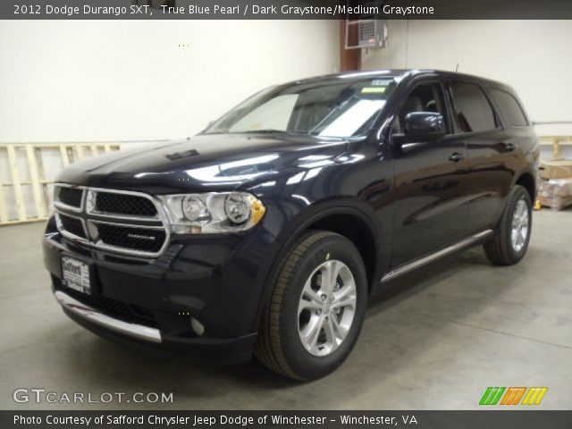 2012 Dodge Durango SXT in True Blue Pearl