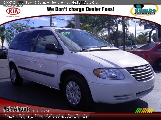 2007 Chrysler Town & Country  in Stone White