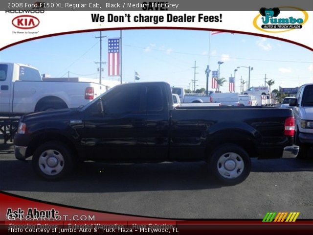 2008 Ford F150 XL Regular Cab in Black