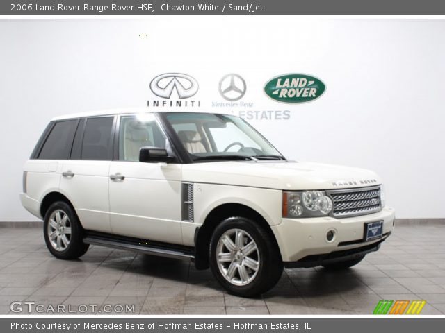 2006 Land Rover Range Rover HSE in Chawton White