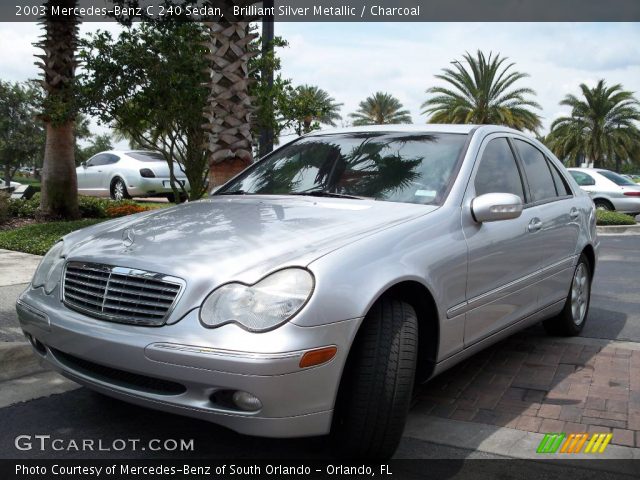 2003 Mercedes-Benz C 240 Sedan in Brilliant Silver Metallic