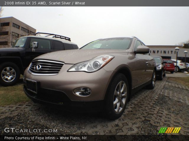 2008 Infiniti EX 35 AWD in Scarlet Silver