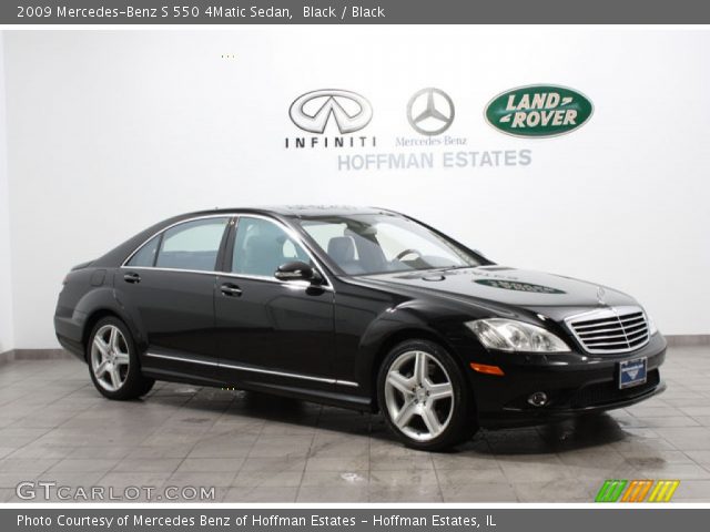 2009 Mercedes-Benz S 550 4Matic Sedan in Black