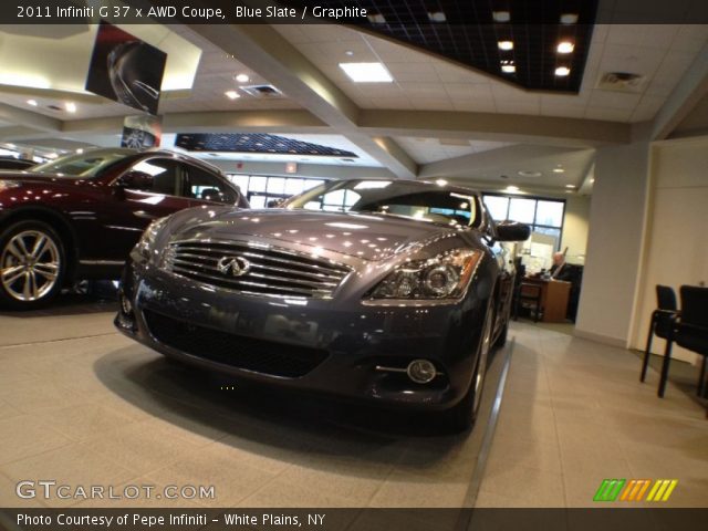 2011 Infiniti G 37 x AWD Coupe in Blue Slate
