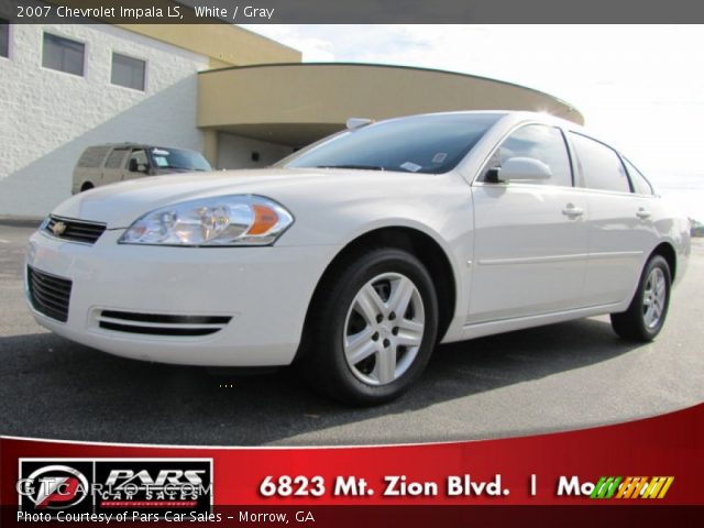 2007 Chevrolet Impala LS in White