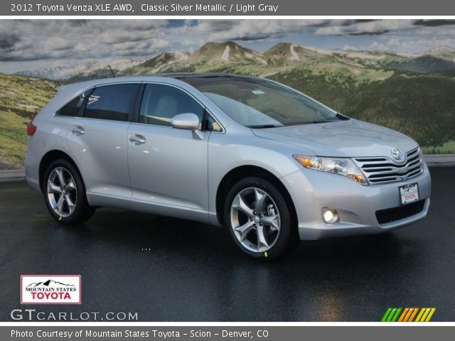 2012 Toyota Venza XLE AWD in Classic Silver Metallic
