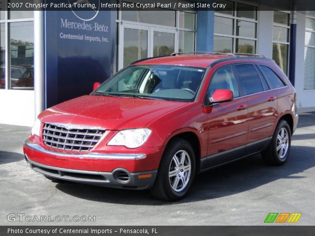 2007 Chrysler Pacifica Touring in Inferno Red Crystal Pearl