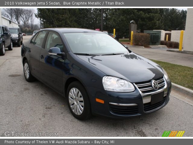 2010 Volkswagen Jetta S Sedan in Blue Graphite Metallic