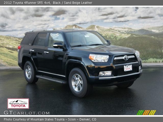2012 Toyota 4Runner SR5 4x4 in Black